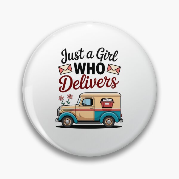 Item preview, Just a Girl Who Delivers designed and sold by jkrphoto.