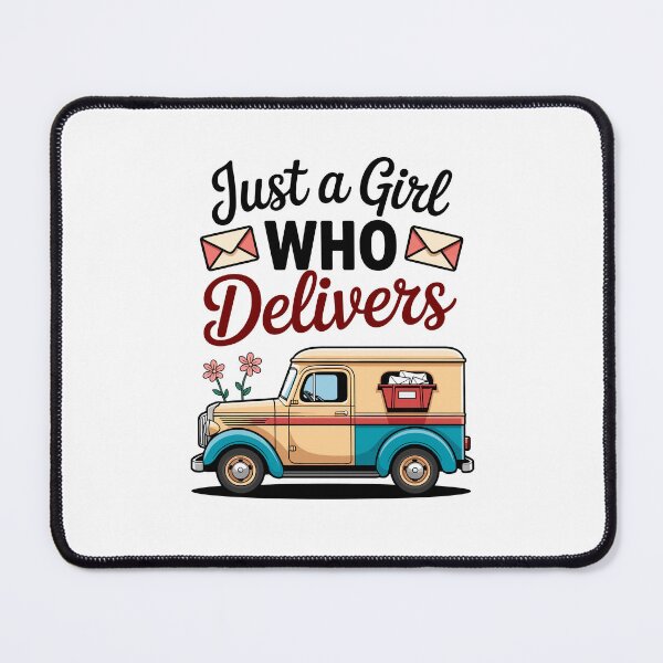Item preview, Just a Girl Who Delivers designed and sold by jkrphoto.