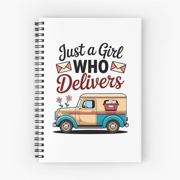 Item preview, Just a Girl Who Delivers designed and sold by jkrphoto.