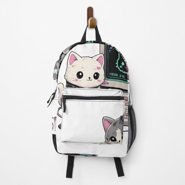 Item preview, Cyber Cats Retro Computer Kawaii Pixel Art Illustration designed and sold by D.Shop.