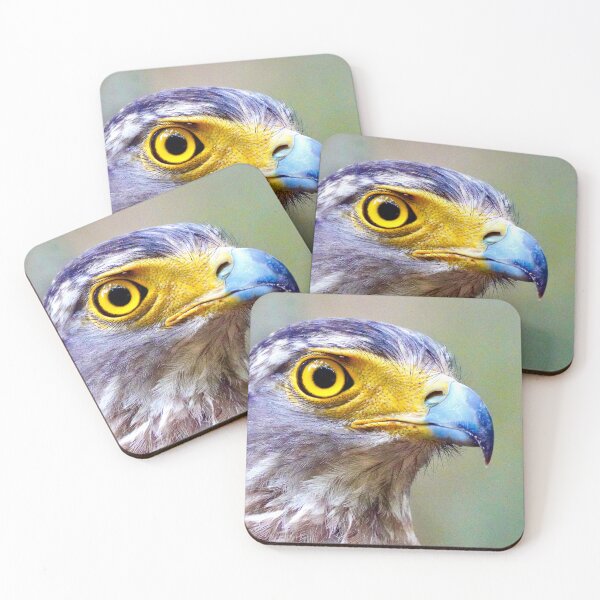 Item preview,  Crested Serpent Eagle - Portrait designed and sold by Ianthe-Safari.