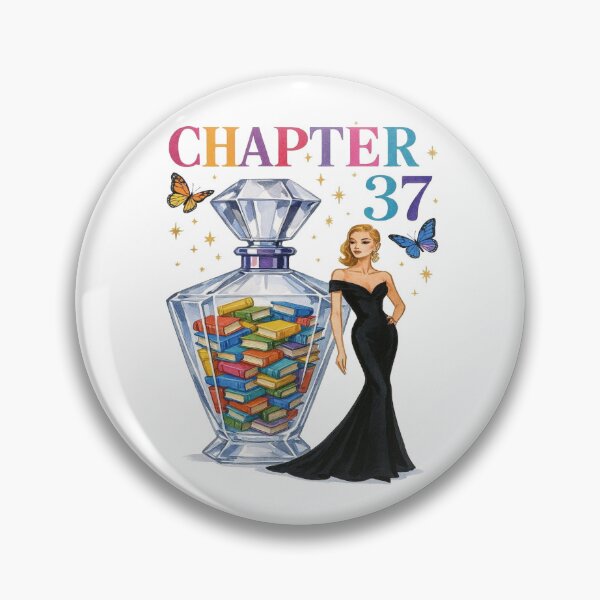 Item preview, Chapter 37 Bookish Perfume Bottle Fantasy Design designed and sold by BookedAndDesign.