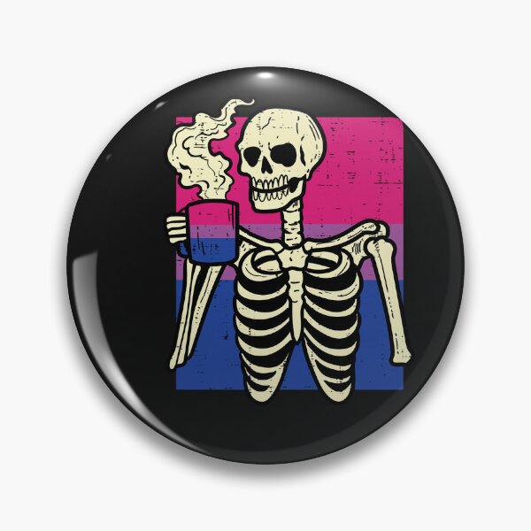 Item preview, Bi Pride Skeleton Coffee Bisexual Bisexuality LGBT Women Comfort Colors designed and sold by FrankIsabel.