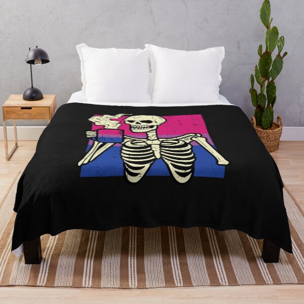 Item preview, Bi Pride Skeleton Coffee Bisexual Bisexuality LGBT Women Comfort Colors designed and sold by FrankIsabel.