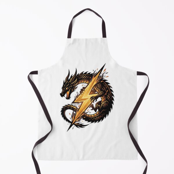 Item preview, Dragon Rider Academy Black Dragon And Lightning designed and sold by ryanguas.