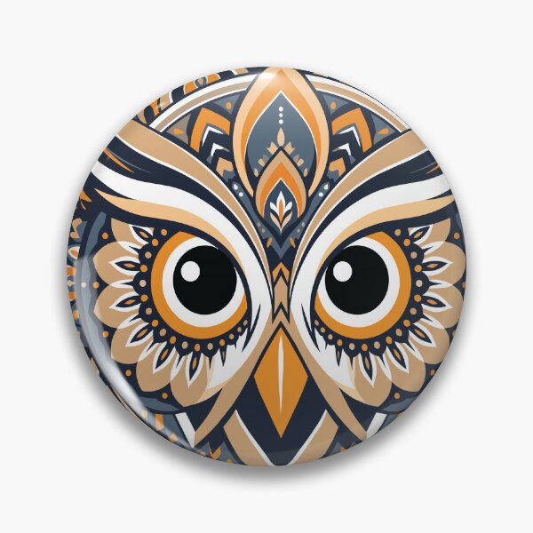 Item preview, Wise Eyes – Owl Mandala designed and sold by Creative Owlet.