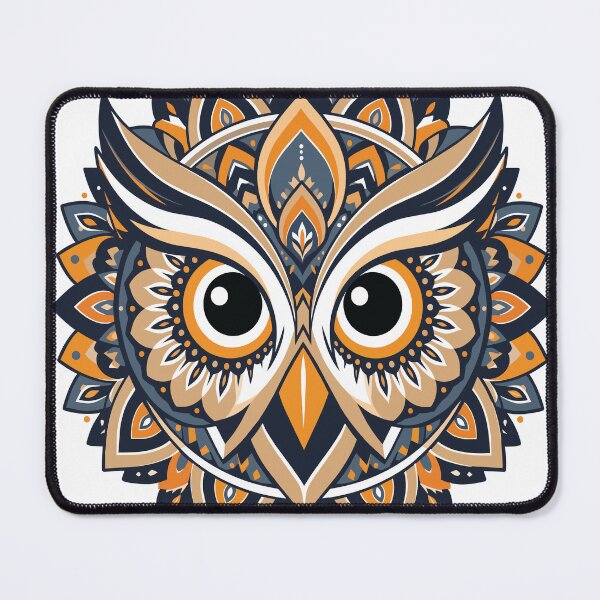 Item preview, Wise Eyes – Owl Mandala designed and sold by Creative Owlet.