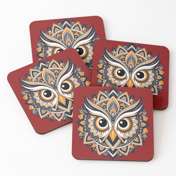 Item preview, Wise Eyes – Owl Mandala designed and sold by Creative Owlet.