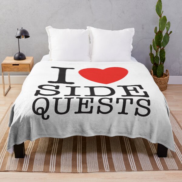 Item preview, I Love Side Quests designed and sold by shitpostee.