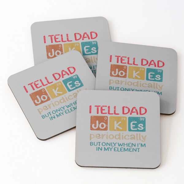 Item preview, I Tell Dad Jokes Periodically Funny Fathers Day Science Men designed and sold by ArleneRowe.