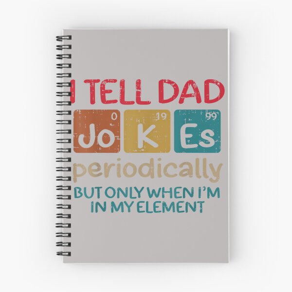 Item preview, I Tell Dad Jokes Periodically Funny Fathers Day Science Men designed and sold by ArleneRowe.