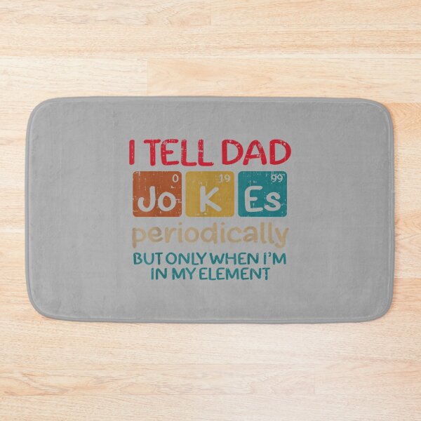 Item preview, I Tell Dad Jokes Periodically Funny Fathers Day Science Men designed and sold by ArleneRowe.