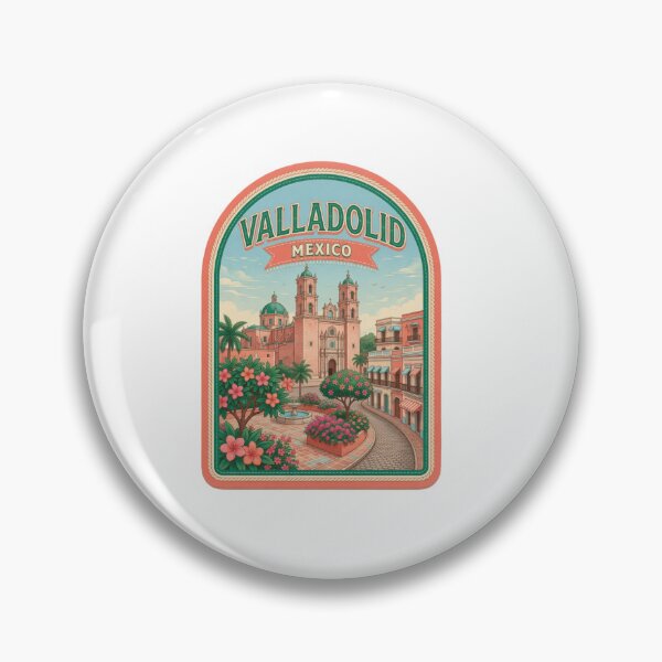 Item preview, Valladolid Mexico Colonial Travel Sticker designed and sold by Imaginarium of Chaos falcon88 .