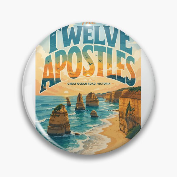 Item preview, Twelve Apostles Great Ocean Road Victoria Limestone Coast Sunset designed and sold by StampMyPassport.
