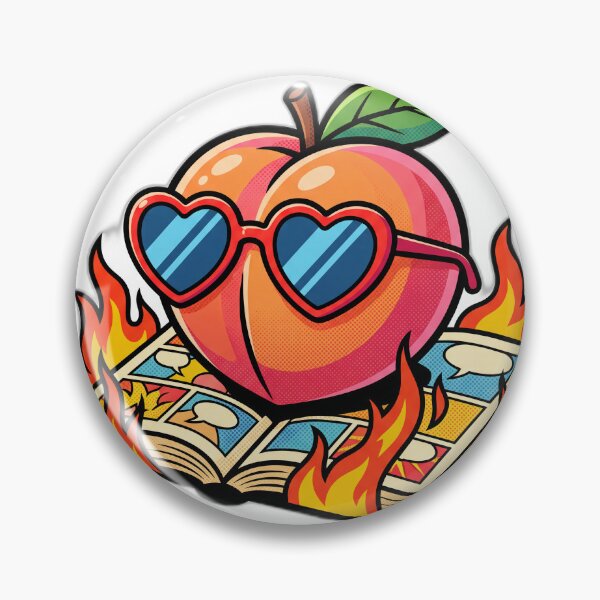 Item preview, Spicy Smut Reader Flaming Peach Book designed and sold by ryanguas.