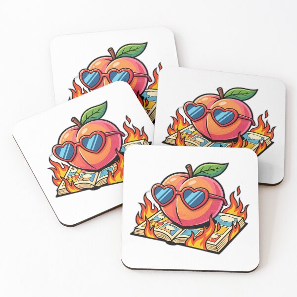 Item preview, Spicy Smut Reader Flaming Peach Book designed and sold by ryanguas.