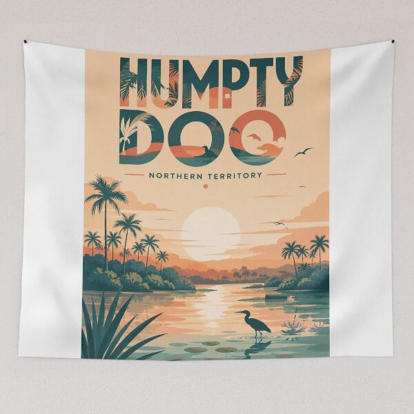 Item preview, Humpty Doo Northern Territory Wetlands Near Darwin Australia designed and sold by StampMyPassport.