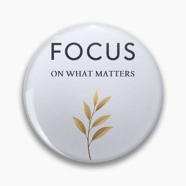 Item preview, FOCUS,BE PRESENT, BE PURPOSEFUL DESIGN designed and sold by DigitalandPhoto.