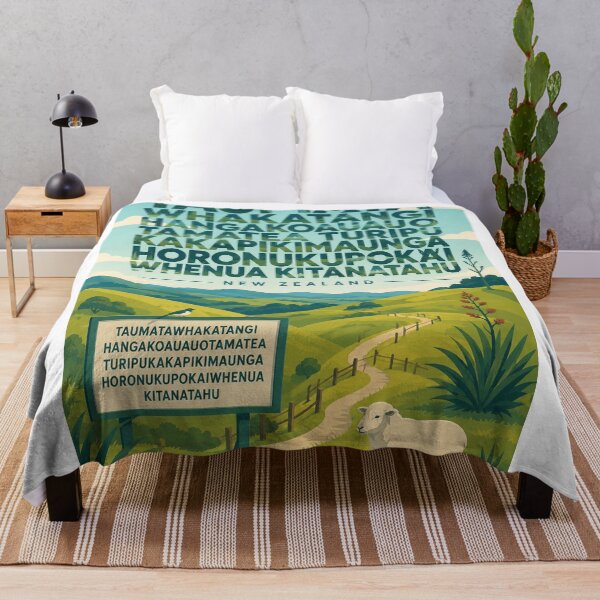 Item preview, Taumatawhakatangihangakoauauotamateaturipukakapikimaungahoronukupokaiwhenuakitanatahu New Zealand designed and sold by StampMyPassport.