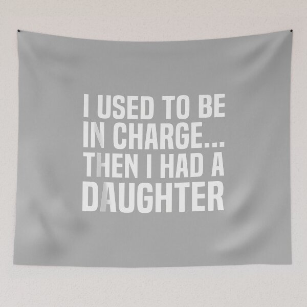 Item preview, I Used to Be in Charge Then I Had A Daughter Fathers Day Dad Tank Top designed and sold by ArleneRowe.