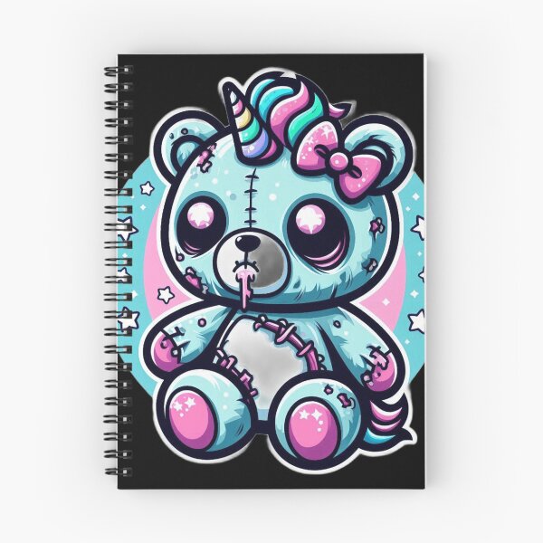 Aperçu de l'œuvre ours zombie kawaii créée et vendue par Shirtabell.