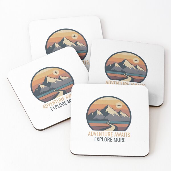 Item preview, Adventure Awaits – Vintage Mountain Adventure designed and sold by PT PROJECT.