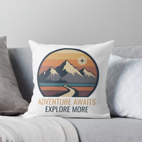 Item preview, Adventure Awaits – Vintage Mountain Adventure designed and sold by PT PROJECT.