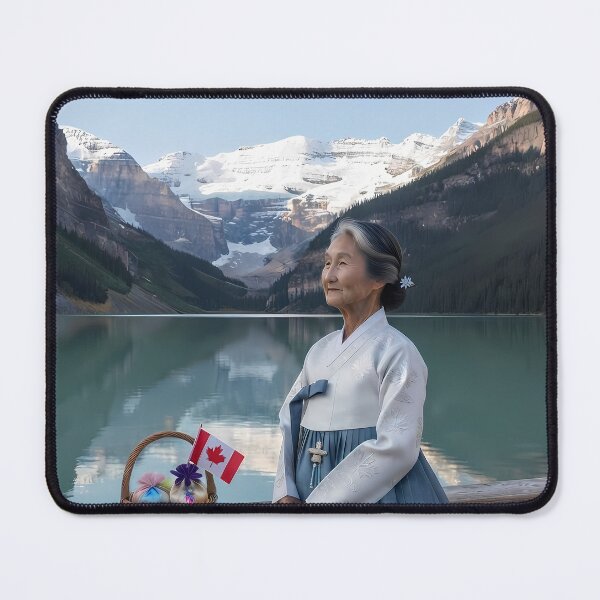 Item preview, Serenity at Lake Louise: A Hanbok's Canadian Journey designed and sold by SOOstudio73.