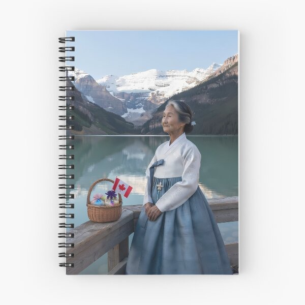 Item preview, Serenity at Lake Louise: A Hanbok's Canadian Journey designed and sold by SOOstudio73.