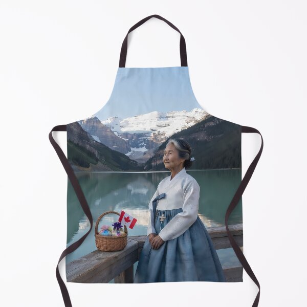 Item preview, Serenity at Lake Louise: A Hanbok's Canadian Journey designed and sold by SOOstudio73.