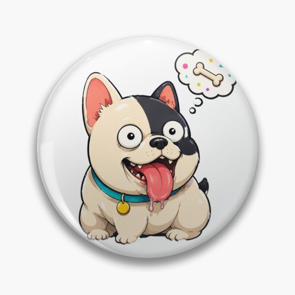 Item preview, Derpy Dog Funny Cute Puppy Sticker for Dog Lovers derpy dog, silly dog, cute puppy, funny dog, dog lover, puppy gift, kawaii dog, pet sticker designed and sold by Justin N Studio.