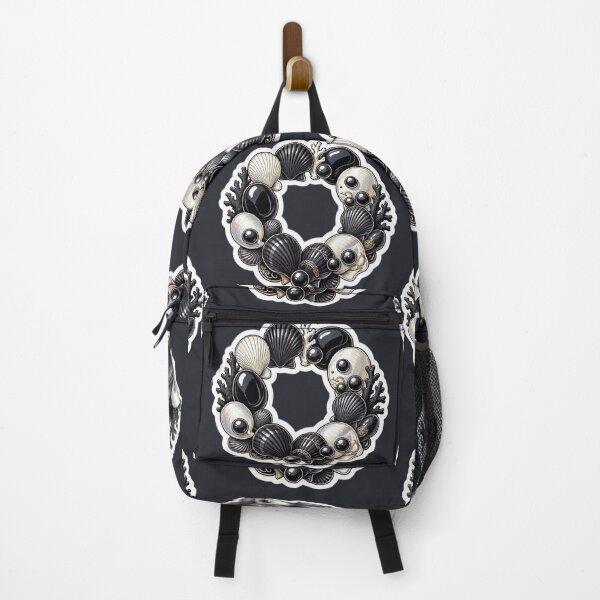 Item preview, Obsidian Seashells – Dark Botanical Collection designed and sold by Roberta Calabrese.