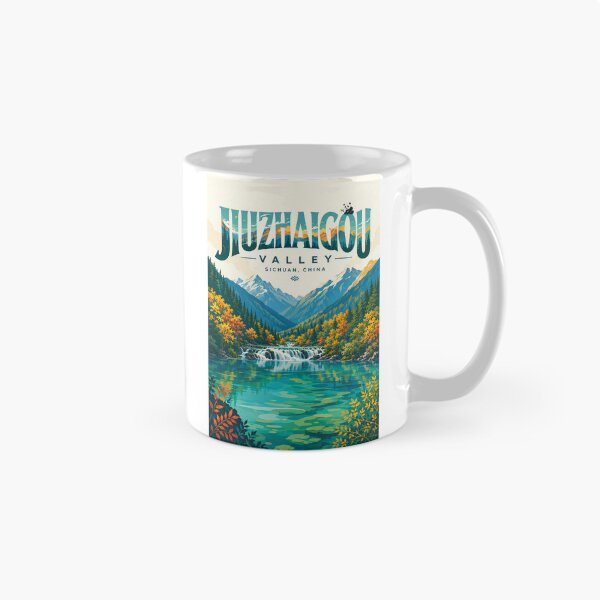 Item preview, Jiuzhaigou Valley Sichuan Minshan Mountains China Scenic Wonder designed and sold by StampMyPassport.