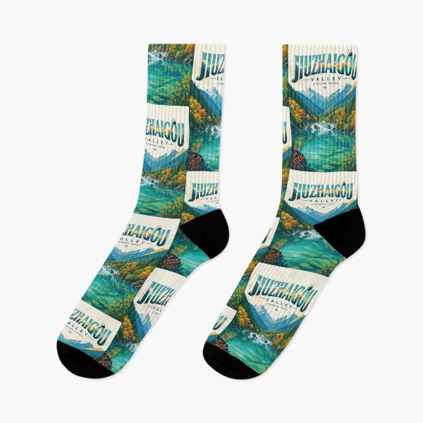 Item preview, Jiuzhaigou Valley Sichuan Minshan Mountains China Scenic Wonder designed and sold by StampMyPassport.