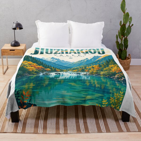 Item preview, Jiuzhaigou Valley Sichuan Minshan Mountains China Scenic Wonder designed and sold by StampMyPassport.
