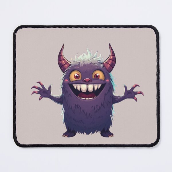 Item preview, Cute Purple Cartoon Halloween Monster  designed and sold by LMoonDesigns.