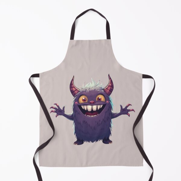 Item preview, Cute Purple Cartoon Halloween Monster designed and sold by LMoonDesigns.