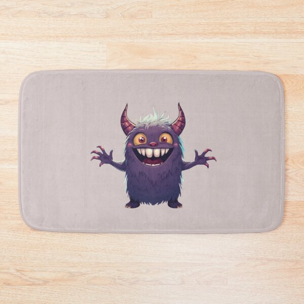 Item preview, Cute Purple Cartoon Halloween Monster  designed and sold by LMoonDesigns.