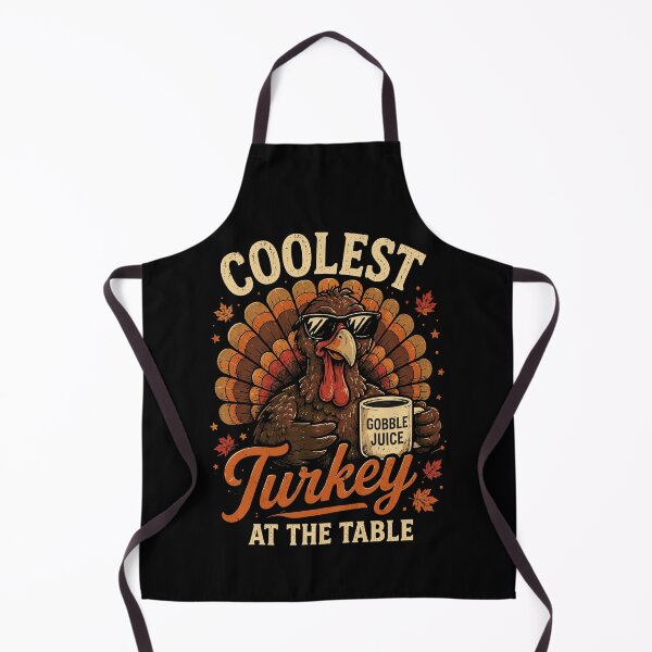 Item preview, Coolest Turkey At The Table Gobble Juice Thanksgiving Family Dinner designed and sold by markymaarty.