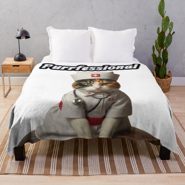 Item preview, Purrfessional nurse designed and sold by AnonimusDesigns.