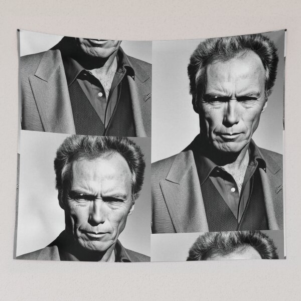 Item preview, Cinema - Emblematic Actor and Director, Intense Gaze and Timeless Charisma designed and sold by Beat-It.