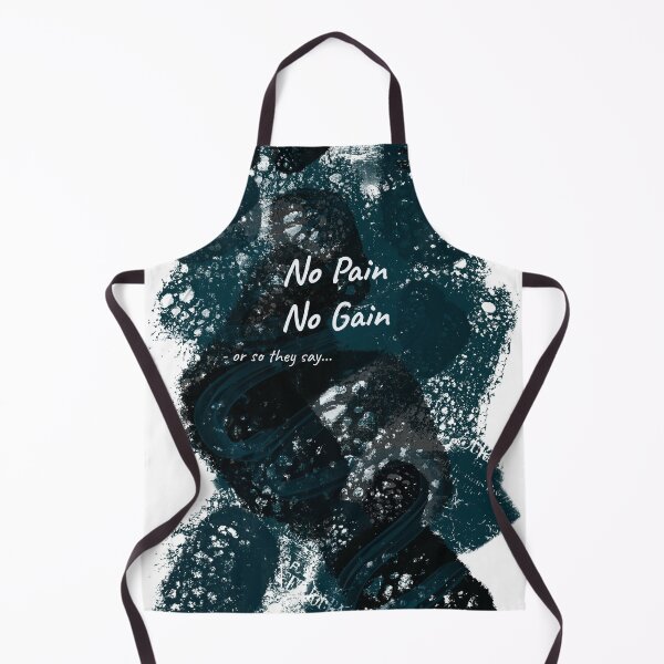 Item preview, No Pain No Gain Contrast Poster designed and sold by Utali.