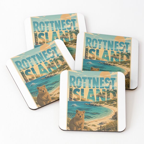 Item preview, Rottnest Island Western Australia Quokka Indian Ocean Coast designed and sold by StampMyPassport.