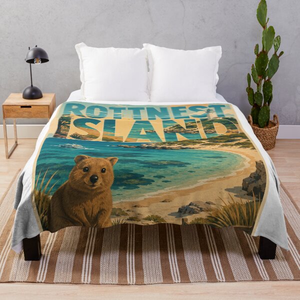 Item preview, Rottnest Island Western Australia Quokka Indian Ocean Coast designed and sold by StampMyPassport.