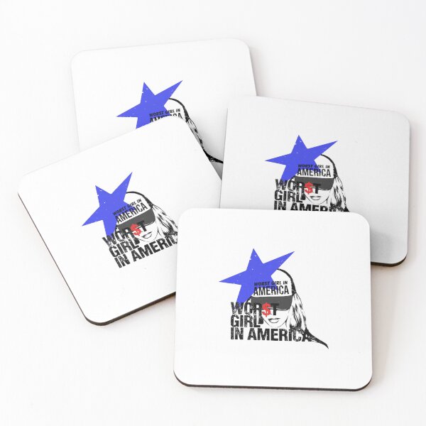 Item preview, Slayyyter- Worst Girl In America-Blue Star Graphic designed and sold by CharlesZachars.