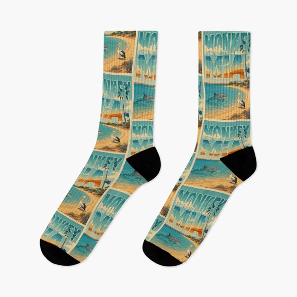 Item preview, Monkey Mia Shark Bay Western Australia Dolphin Coast designed and sold by StampMyPassport.
