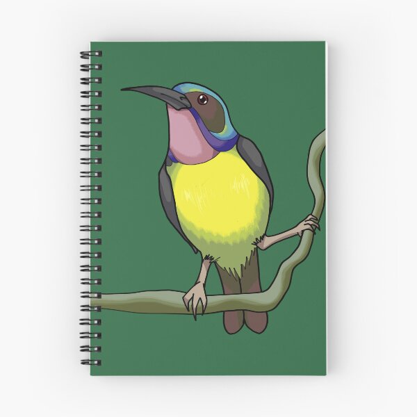 Item preview, Brown-Throated Sunbird designed and sold by CaptainBirdee.
