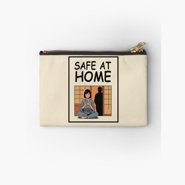 Item preview, Safe At Home Retro Horror designed and sold by SakuraHaven.