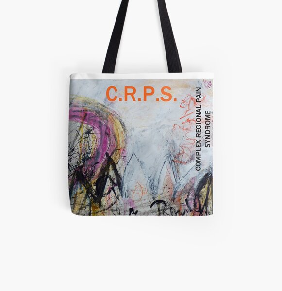 Dancing in My Mind-CRPS (Complex Regional Pain Syndrome) awareness design All Over Print Tote Bag