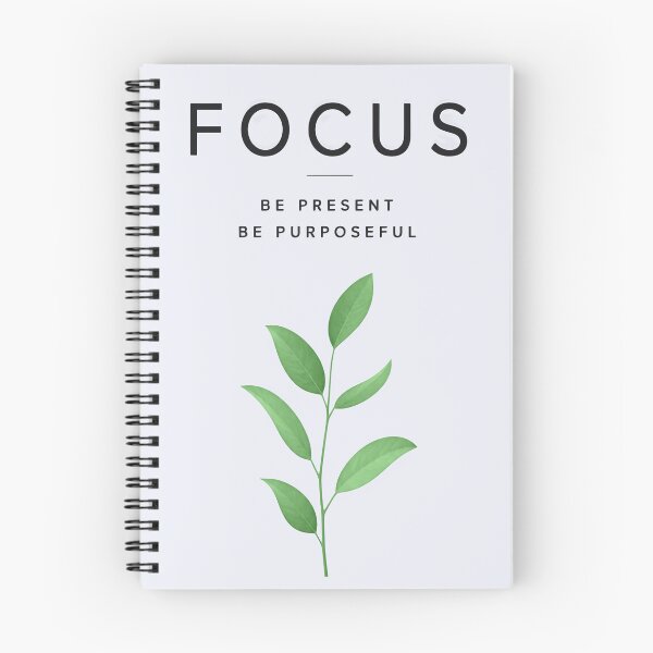 Item preview, FOCUS,BE PRESENT, BE PURPOSEFUL DESIGN designed and sold by DigitalandPhoto.